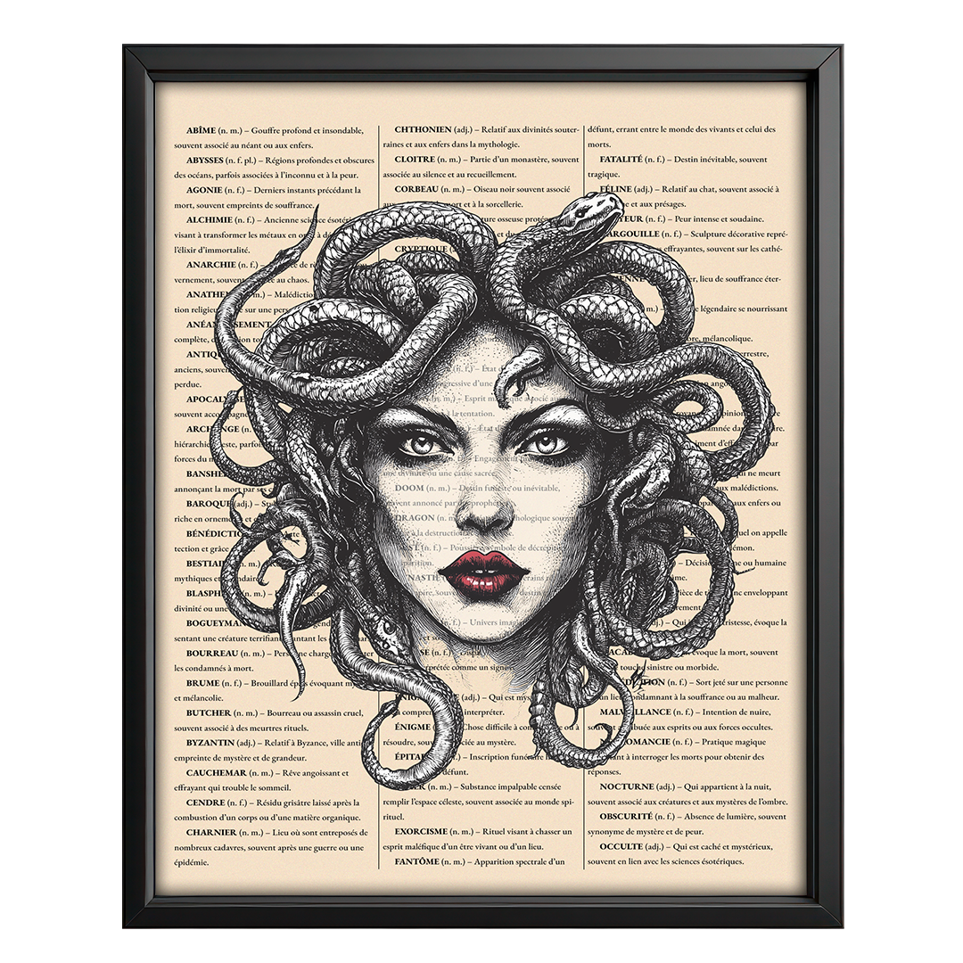 Framed Art Medusa