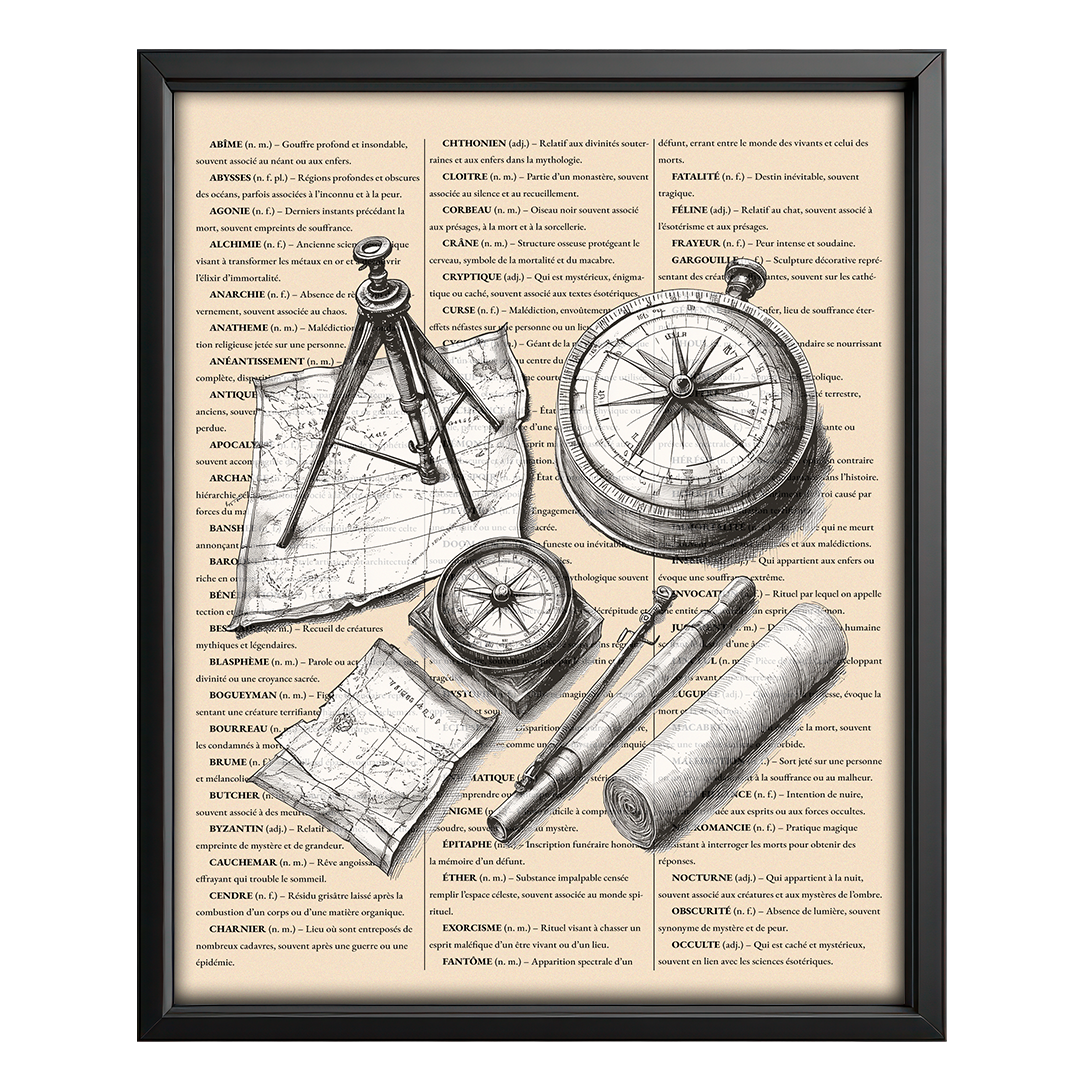 Framed Art Orrery
