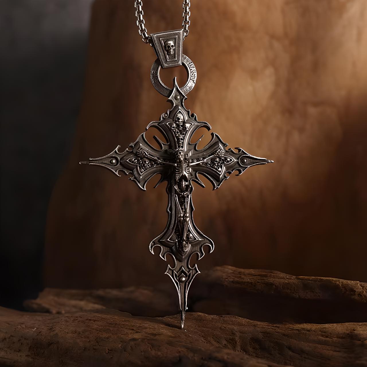 collier-croix-satanique-acier-ravencore